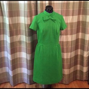 Alison Ayers vintage Kelly Green Dress